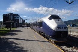 поезд Осло - Тронхейм